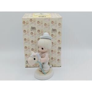 Precious Moments Hope You're Up And On The Trail Again Enesco 521205 1989